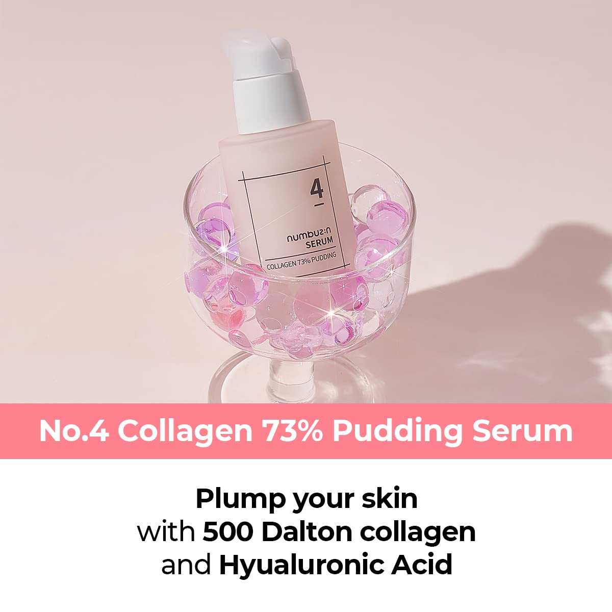 numbuzin No.4 Collagen 73% Pudding Serum, 1.69 fl.oz / 50ml | Anti